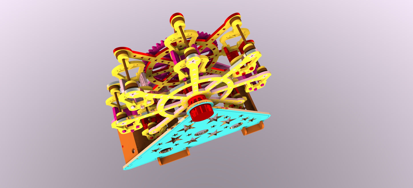 FERRIS WHEEL digital file FOR 5MM MATERIAL